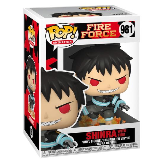 Фигурка Funko POP! Animation Fire Force Shinra with Fire 56159