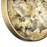 5079/15WL L-VISION ODL24 209 зол./серо-бежевый/металл/натур.камень/акрил Настенн.светильн. с переключ.цветов.темпер. LED 15W 3000К/4000K/6000K BERGI