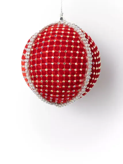 Винтажное украшение Фаворит, шар 10 см., Karlsbach (15303)