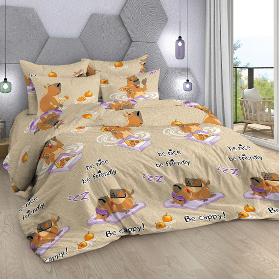 Поплин &quot;Капибара&quot; | ш.220 см | 115 г/м² | хлопок-100%