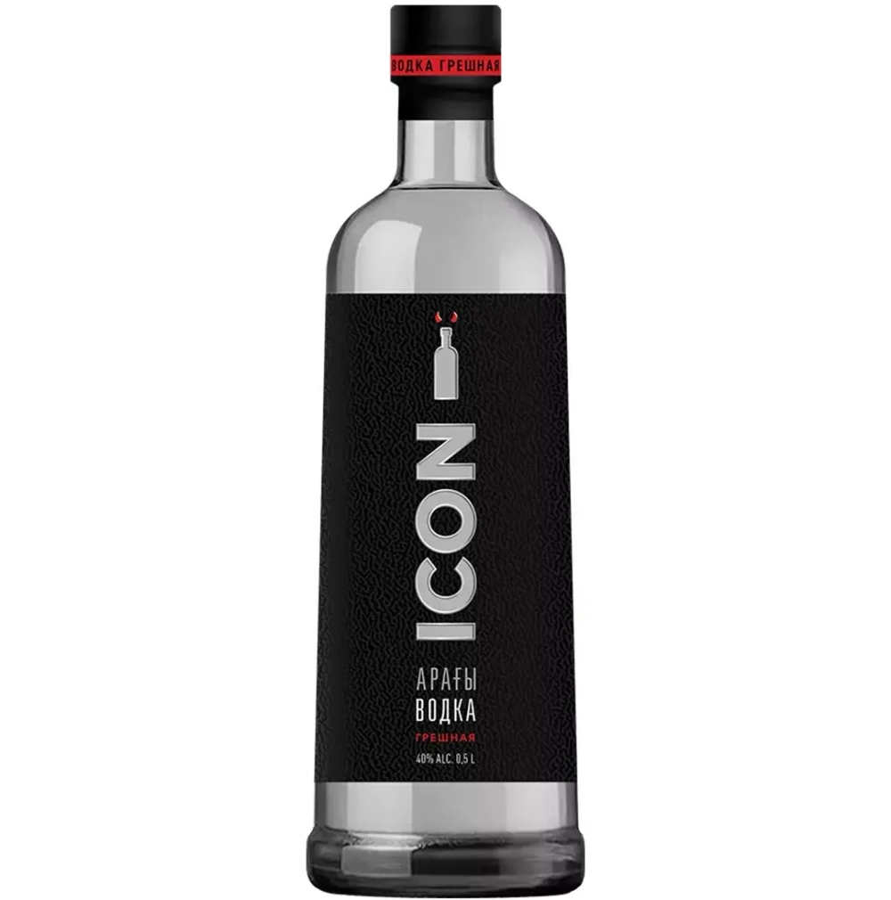 Водка Icon Грешная 0,5 л.