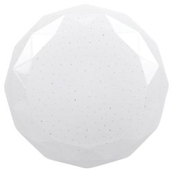 Светильник потолочный светодиодный ЭРА Классик без ДУ SPB-6 Slim Sparkle 18W-6,5K 6500 | Светильники SPB-6 без ДУ