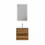 Тумба с раковиной BelBagno MARINO-CER-MINI-600-2C-SO-RR-P Rovere Rustico