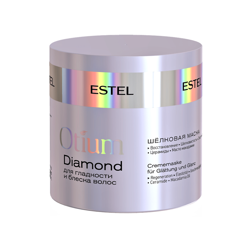ESTEL Шелковая маска для гладкости и блеска волос Otium Diamond