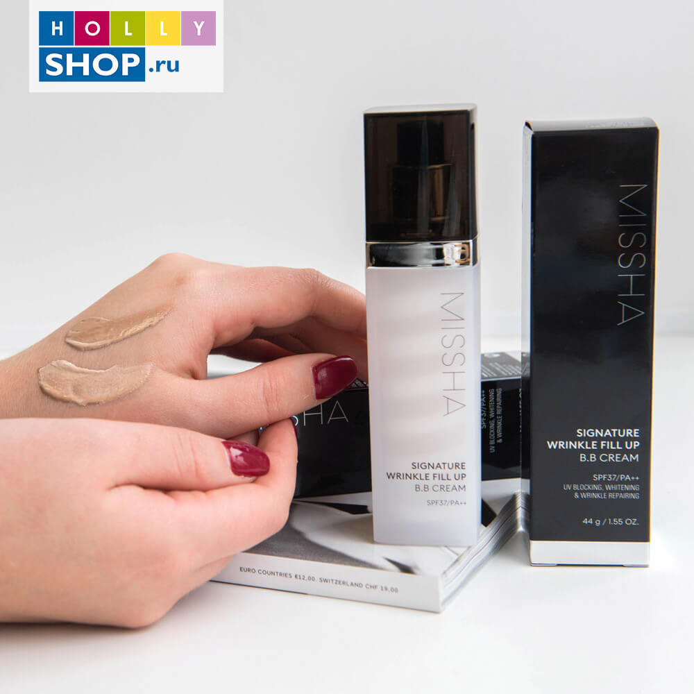 Missha Signature Wrinkle Fill-Up BB Cream SPF37 PA++ #23 BB крем с филлером для зрелой кожи