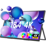 18.4" Портативный монитор с магнитным чехлом UXbox T118 4К IPS 3840х2160, 60 Гц