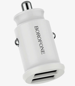 АЗУ Borofone BZ8  2.4A 2 USB white