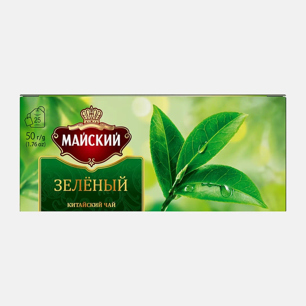 Чай зеленый Майский 25пак 50г