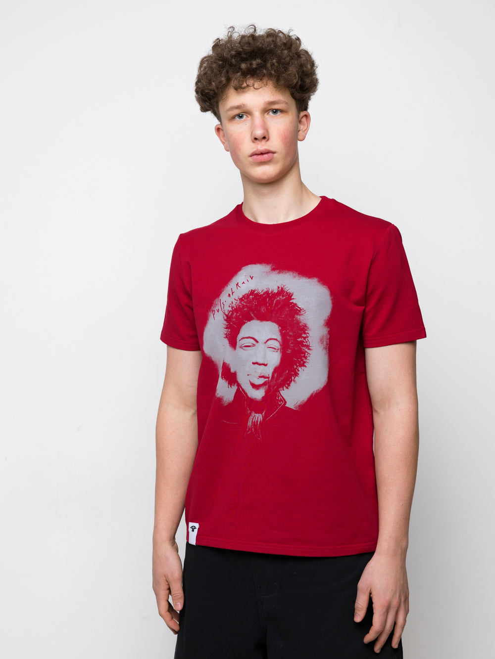 Футболка бордовая Jimi Hendrix