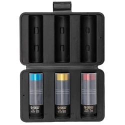 Головки ударные глубокие тонкостенные, набор 3пр., 1/2&apos;&apos;(17, 19, 21мм)