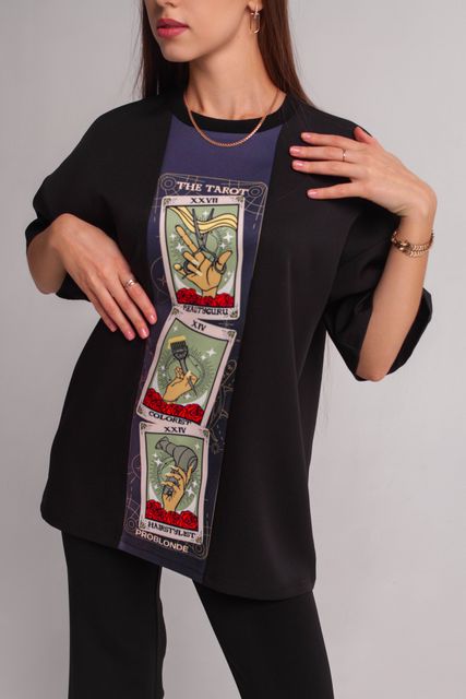 ФУТБОЛКА NUMERO 1 print Tarot