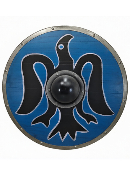 Nautical Щит викингов круглый "Ворон"