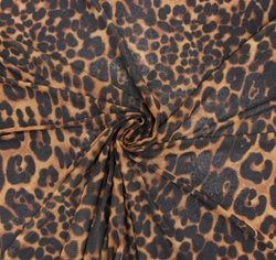 Сетка эластичная леопард