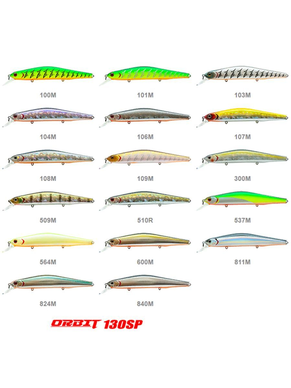 Воблер для рыбалки ZIPBAITS Orbit 130 SP-SR, 133мм, 24.7гр., заглубление 0.8-1.4м., цвет 564M, суспендер