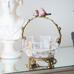 Корзиночка с птичками Glasar 20х18х26 см