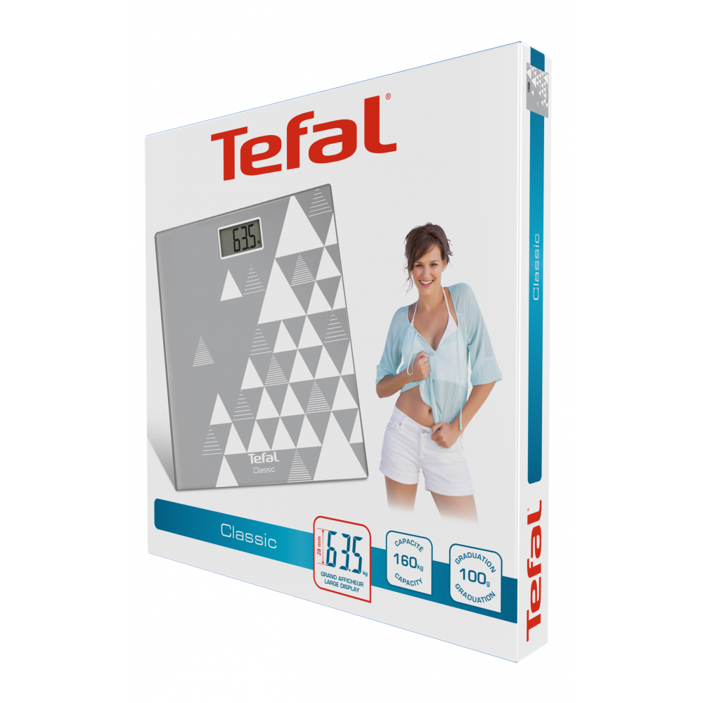 Напольные весы Tefal Classic 2 Triangle Argent  PP1144V0
