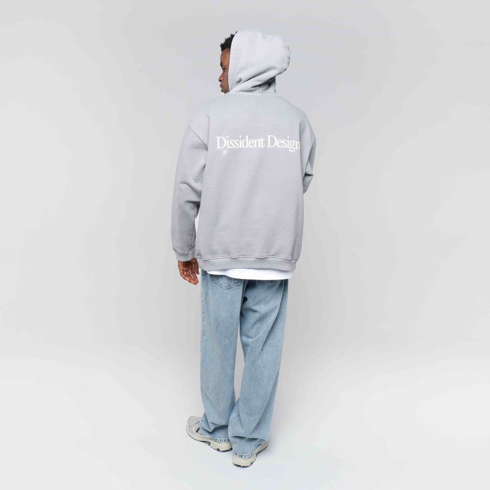 Худи Dissident DD24 серый