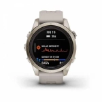 Умные часы Garmin Fenix 7S Pro Sapphire Solar, золотистый (Gold)