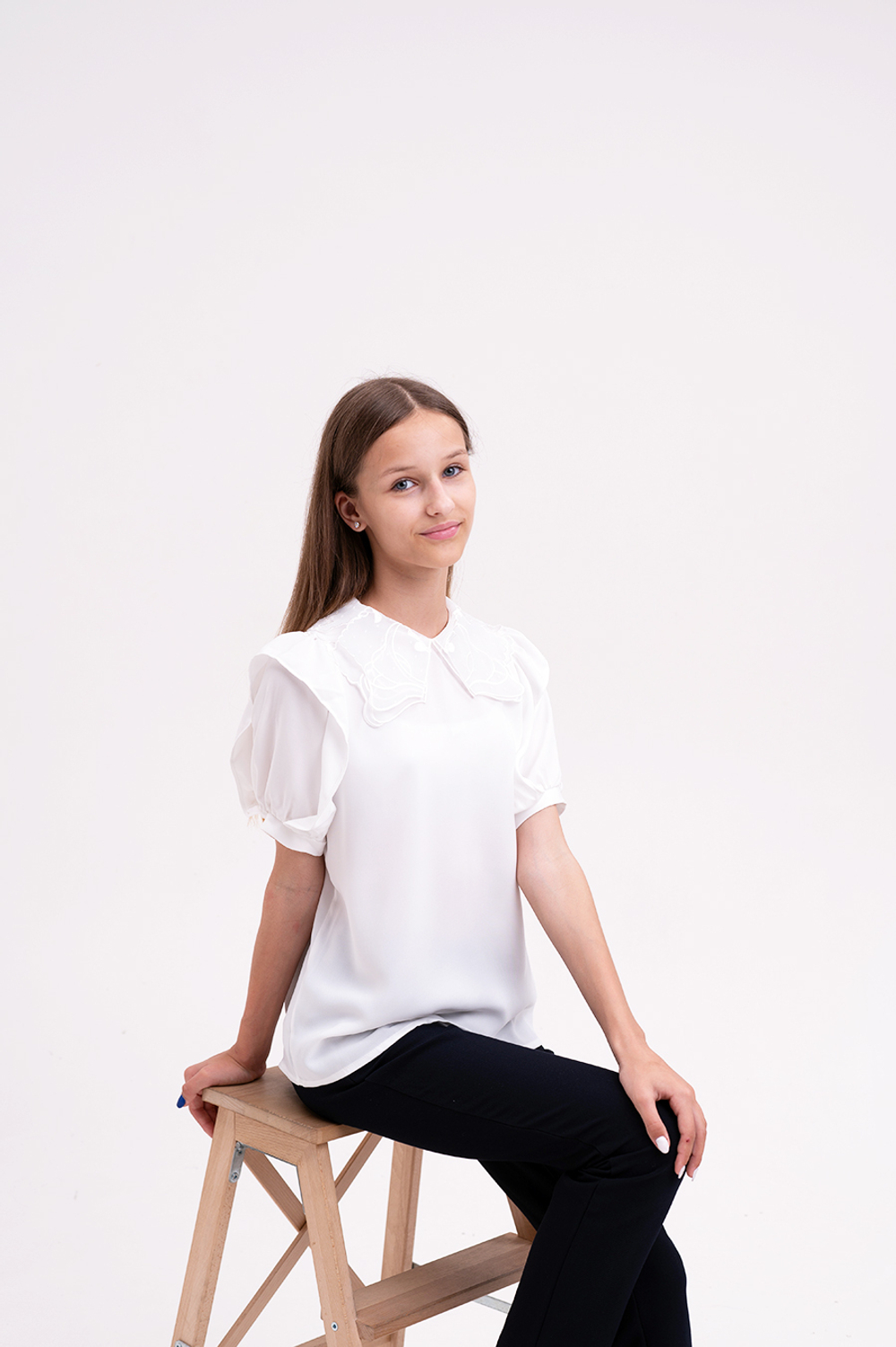 Блуза к/р швейн. д/д DELORAS C63606S