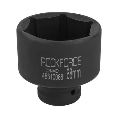 Головка ударная глубокая 1'', 68мм (6гр) RockForce RF-48510068