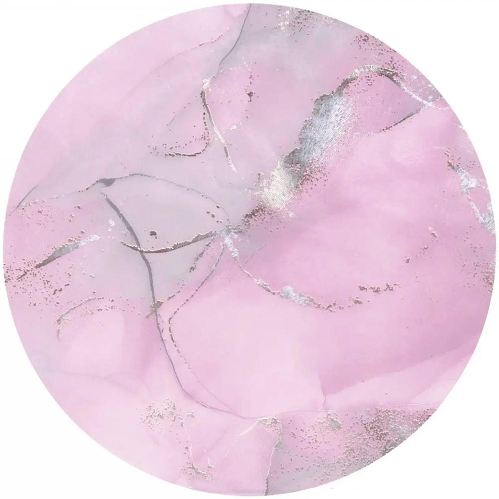 Салфетка на стол см универсальная «Мрамор» круглая