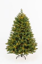 Елка с гирляндой «Графская» (Литая+пвх) 210 см / 2.1 м