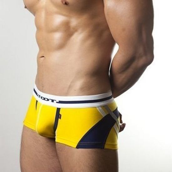 Мужские трусы хипсы TOOT Sports Binder Boxer Yellow