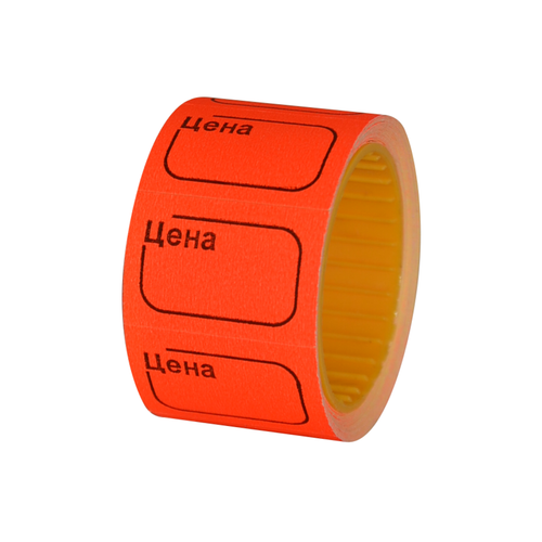 Ценник 20х30 самокл 10х200 шт красный/100
