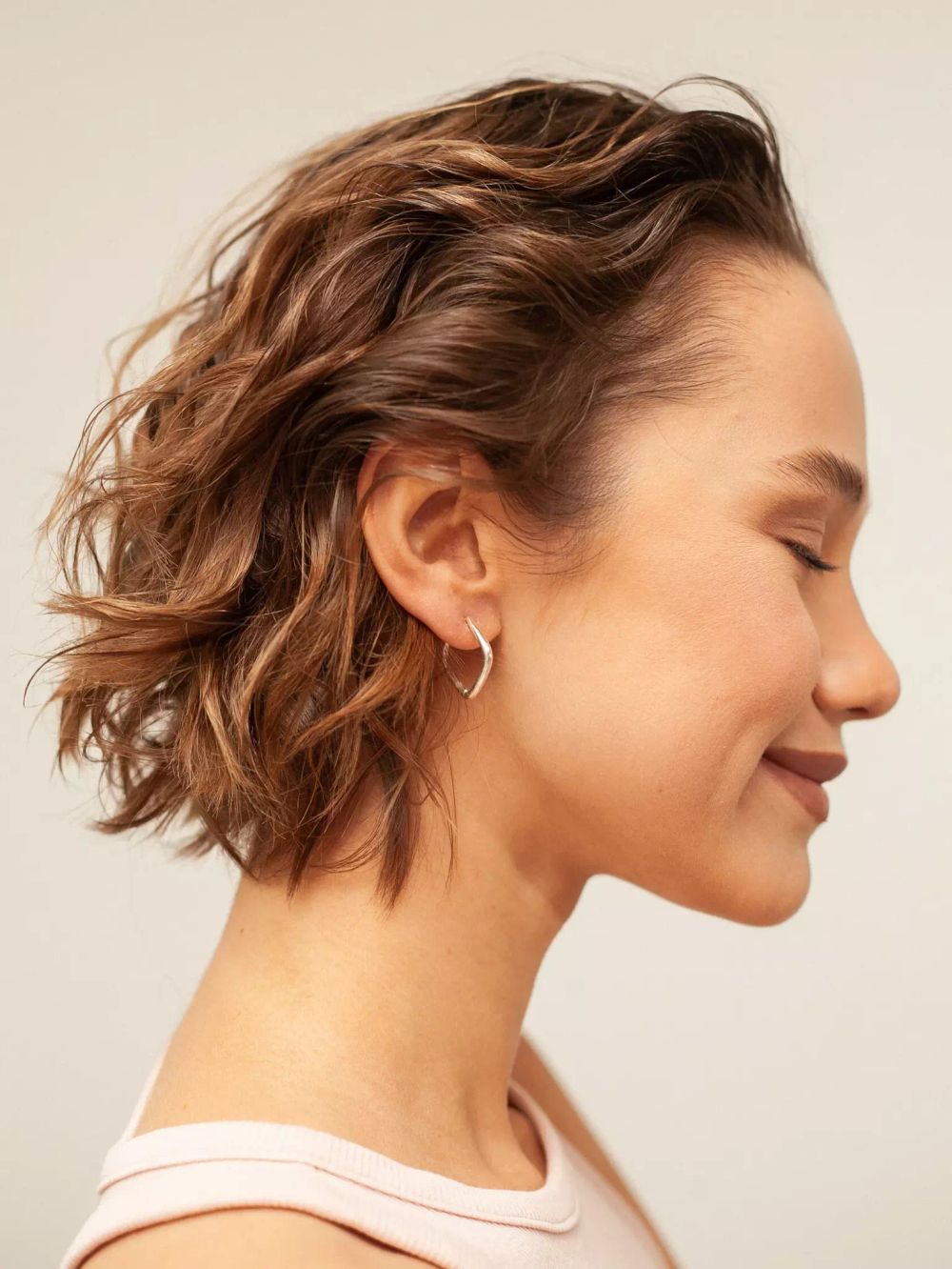 Серьги Закруглённый квадрат