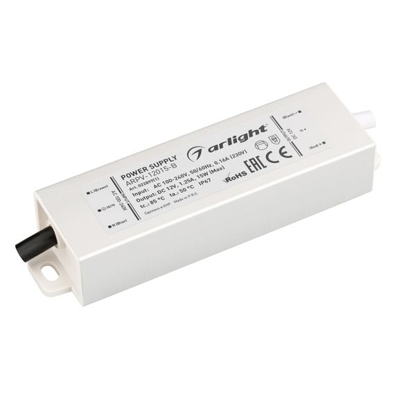 Блок питания ARPV-12015-B (12V, 1.3A, 15W) Arlight 022899(1)