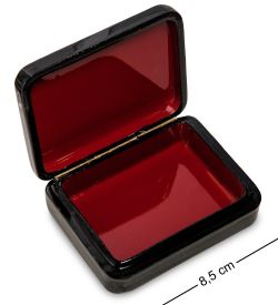 Народные промыслы ШК-55/ 12 Шкатулка «Храм Христа Спасителя» 9,5х7,0 Левин