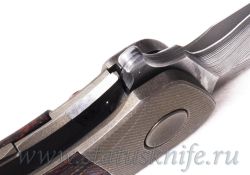 Нож Taugo ZDP189 laminated CF Red Андрей Егурновфотография - 7