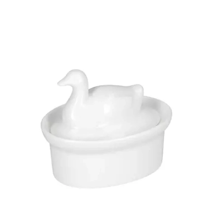 La Porcellana Bianca - Форма террин 10х7см для запекания утки. / артикул   P001501110  / GTIN 8027549071515