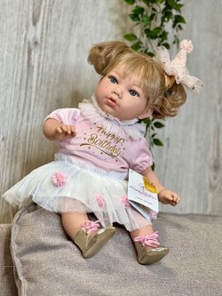 Кукла Marina and Pau 45 cм ALINA мягконабивная (M880K)