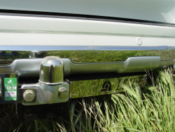 Фаркоп Лидер-Плюс для TOYOTA L.C. PRADO (J120/J150) (2002-) / LEXUS GX (460/470)(C НЕРЖ ПЛАСТИНОЙ) с электрикой (Smart) и сертифкатом в комплекте арт.(T113-F(N))