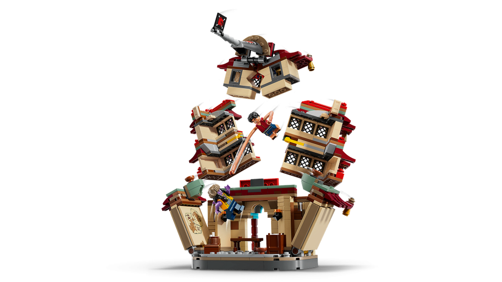 Конструктор Лего Ван Пис Битва в Арлонг Парке 75638 | LEGO One Piece Arlong Park Battle | набор с башней 75638_УЦЕНКА