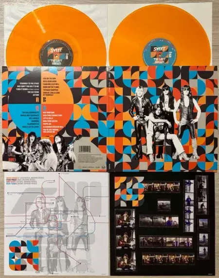 The Sweet – The Lost Singles - Orange transparent 2LP
