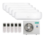 Мульти сплит-система Hisense на 5 комнат (20+20+20+20+20 кв.м.) Zoom