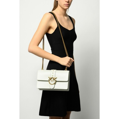 CLASSIC LOVE BAG SIMPLY – white/gold