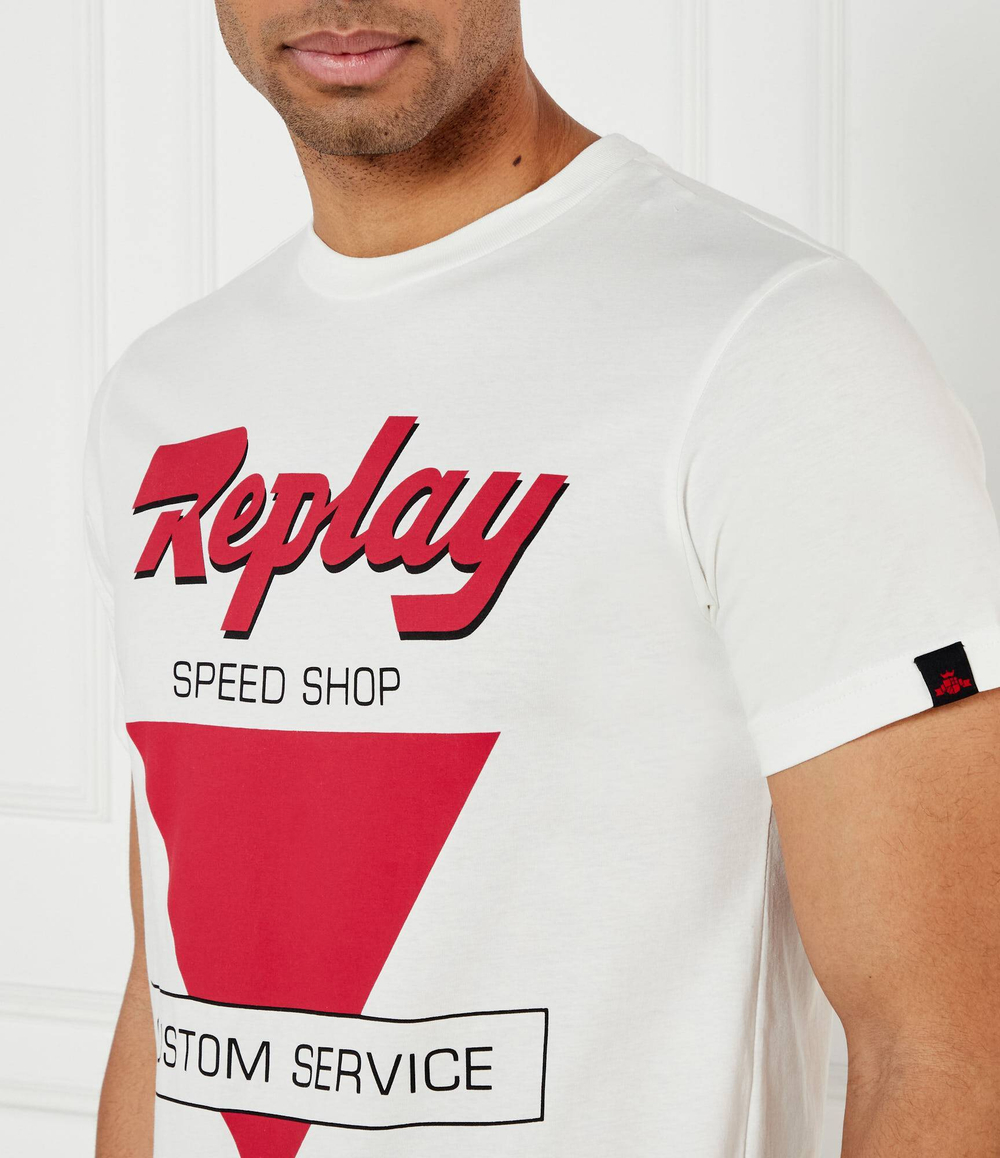 Футболка Replay - белый(M3051 .000.2660)