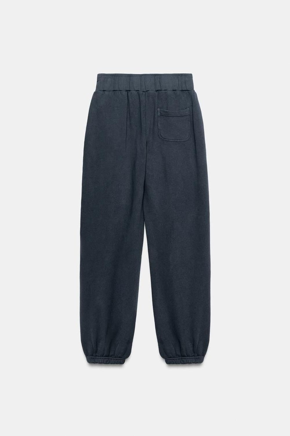 ZARA БРЮКИ С ЭФФЕКТОМ ПОТЕРТОСТИ, ИНДИГО
