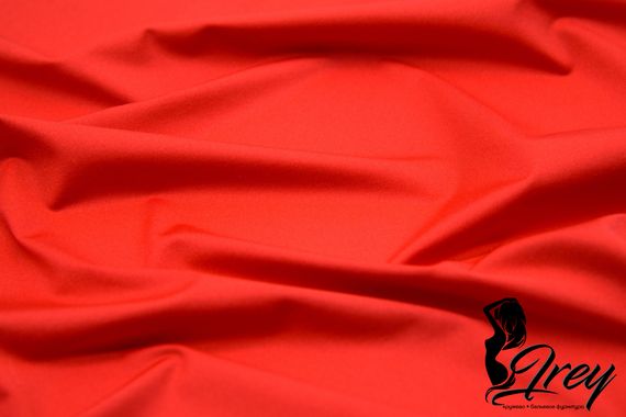 Микрофибра Турция, тонкая, красный 100