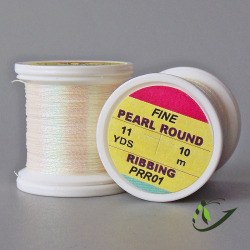 HENDS Люрекс Pearl Round Ribbing Tinsel 11 Yds