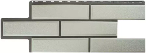 Фасадная панель Камень Венецианский Альта профиль, Белый