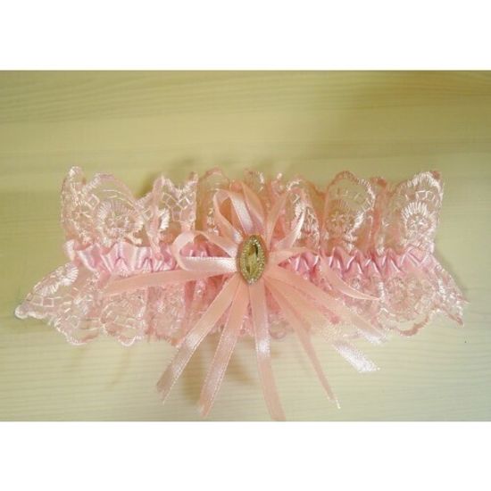 Комплект фиолетовых подвязок