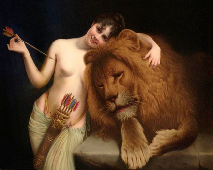 Angelo von Courten (1848-1925) - эротическое искусство немецкого художника