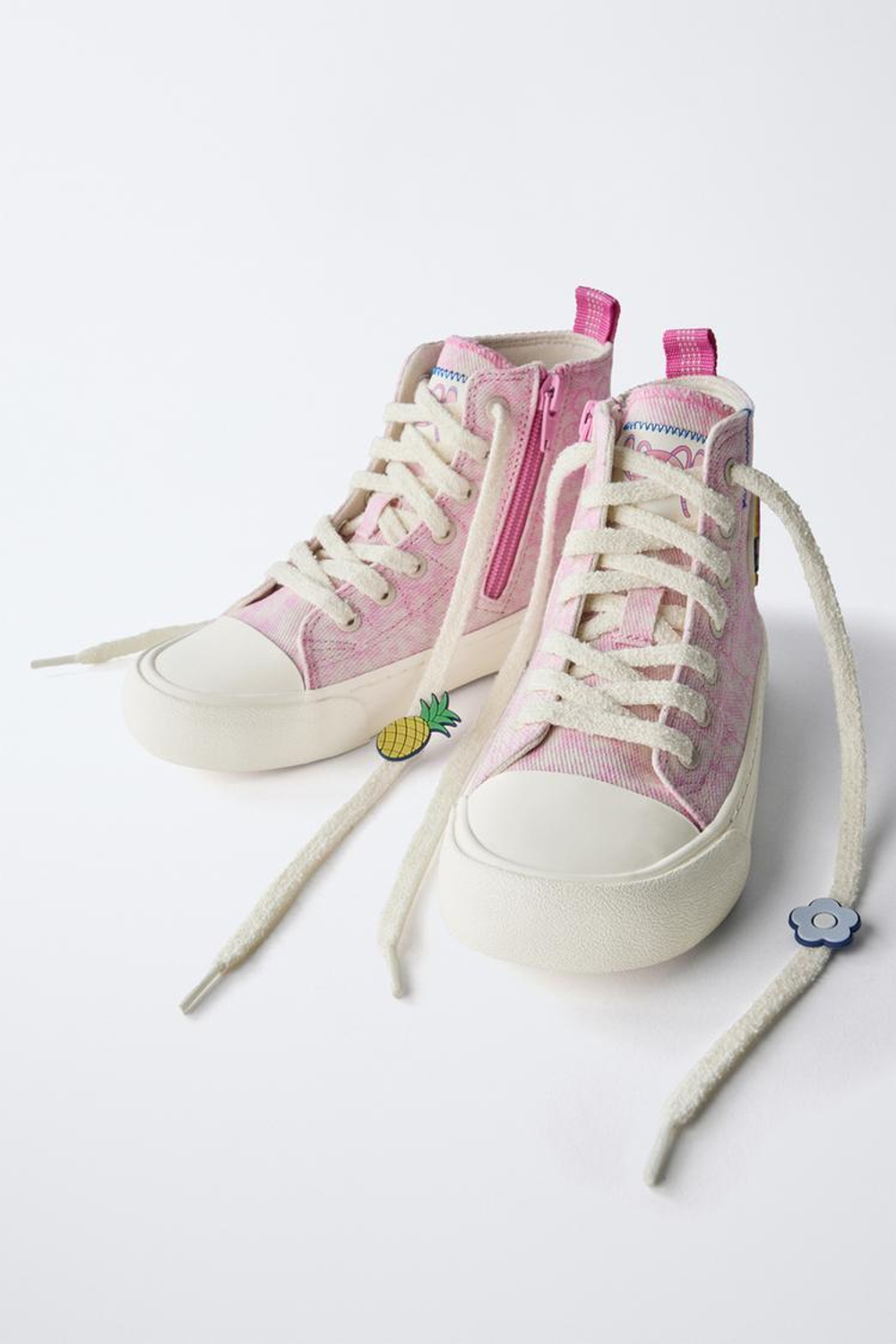 ZARA СПОРТИВНЫЕ КЕДЫ LILO & STITCH © DISNEY, РОЗОВЫЙ