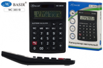 Калькулятор настольный 12-разрядный, двойное питание, наклон диспл., в коробка (Basir)