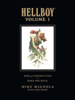 Комикс Hellboy Library Edition Volume 1 Seed Of Destruction And Wake The Devil