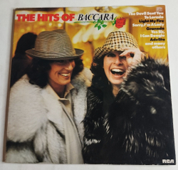 Винтажная виниловая пластинка LP The Hits Of Baccara (Germany 1978)